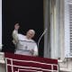 Ferenc pápa Regina Coleli imádsága -Fotó: ANSA